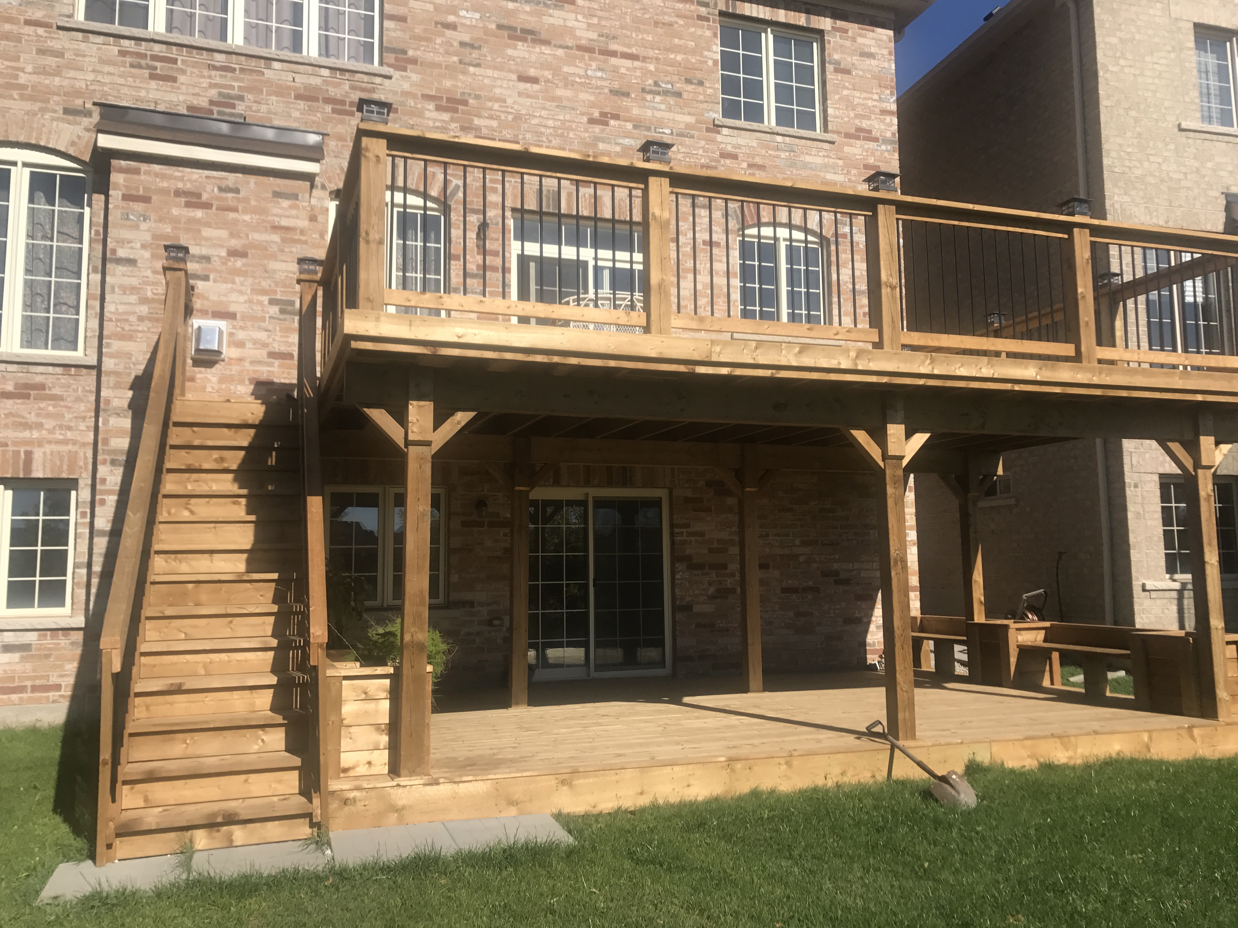 Brampton Second Storey Deck Build & Design Otto Fence & Deck